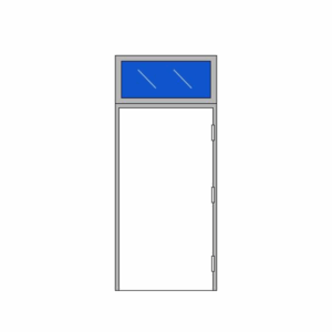 Double Door Transom Frame