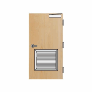 Door with Louver