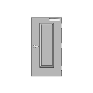 1-Panel Door